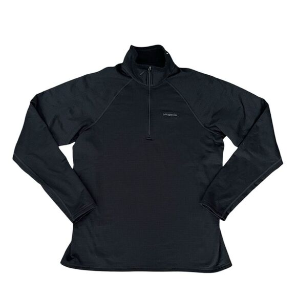 Patagonia Women's Capilene Midweight Zip Black XL Baselayer Outdoor Regulator - Picture 2 of 7
